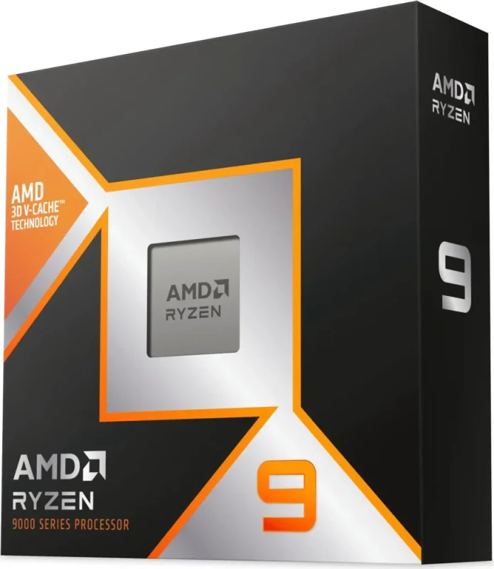 AMD Ryzen 9 9900X3D - Ryzen 9 9000 Series Granite Ridge (Zen 5) 12-Core 4.4 GHz Socket AM5 120W AMD Radeon Graphics Processor - 100-100001368WOF - Featured Image