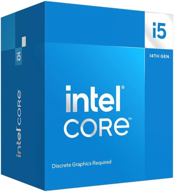 Intel Core i5-14400F - Core i5 14th Gen Raptor Lake 10-Core (6P+4E) LGA 1700 65W None Integrated Graphics Processor - BX8071514400F - Featured Image