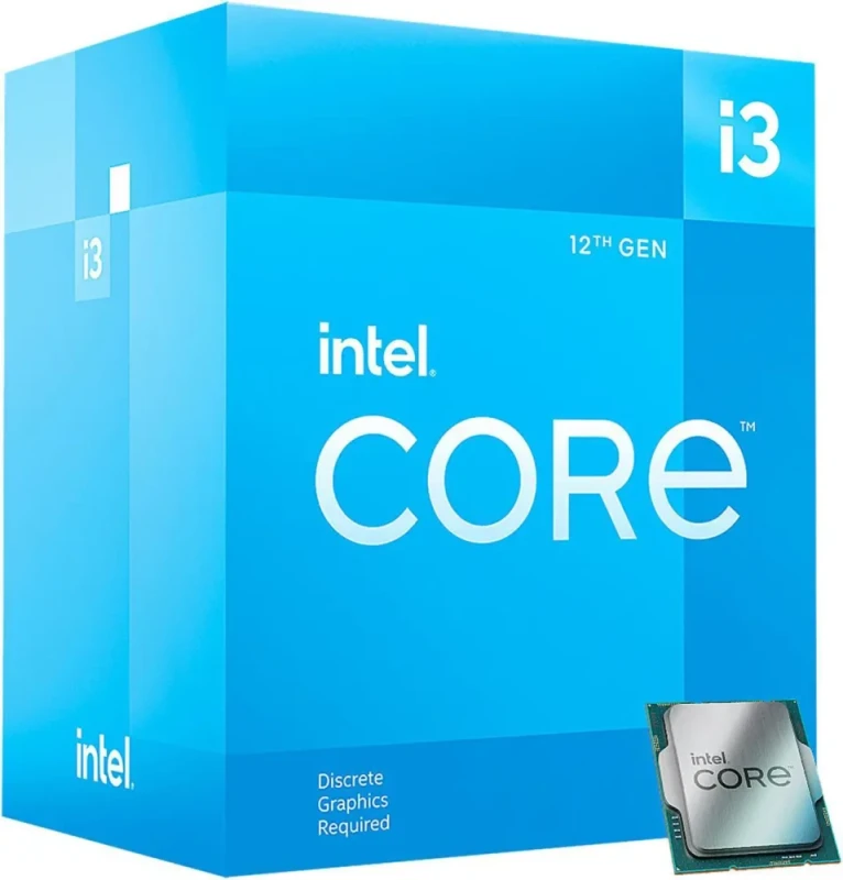 Intel Core i3-12100F - Core i3 12th Gen Alder Lake Quad-Core 3.3 GHz LGA 1700 58W Desktop Processor - BX8071512100F - Featured Image
