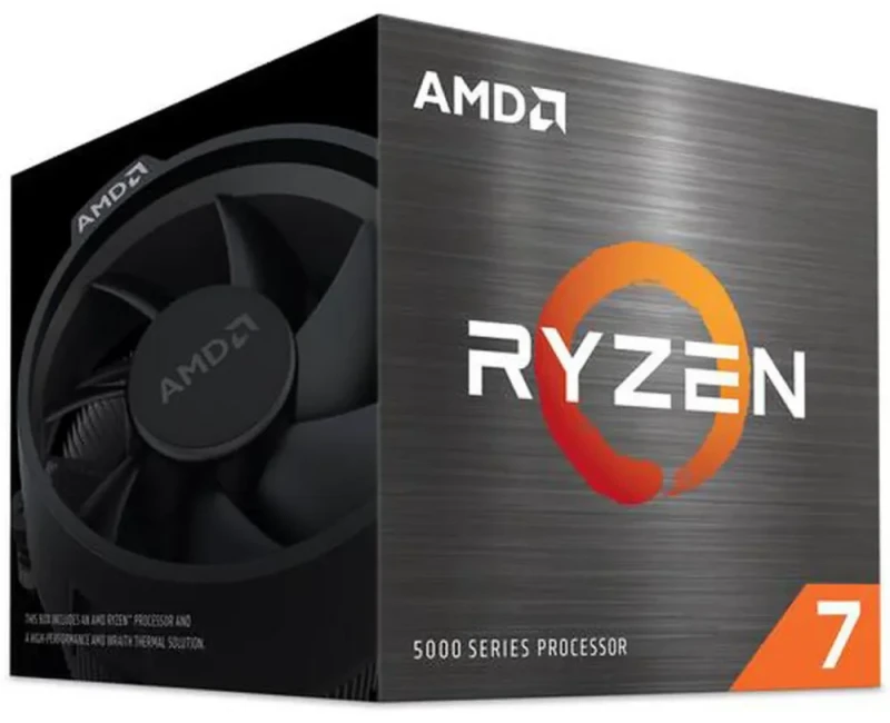 AMD Ryzen 7 5700 - Ryzen 7 5000 Series 8-Core 3.7 GHz Socket AM4 65W None Integrated Graphics Desktop CPU Processor - 100-100000743BOX - Featured Image