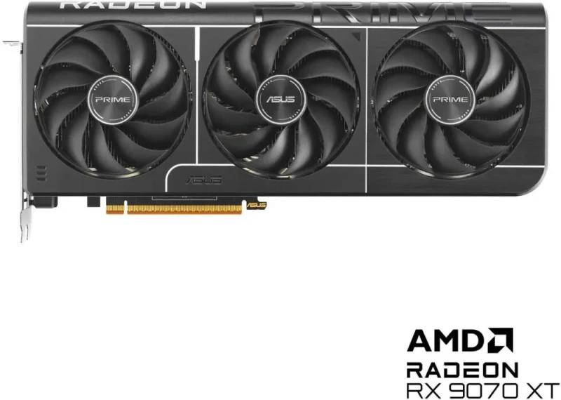ASUS PRIME Radeon RX 9070 XT 16GB 256-Bit GDDR6 PCI Express 5.0  RDNA 4 Graphics Card PRIME-RX9070XT-O16G - Featured Image