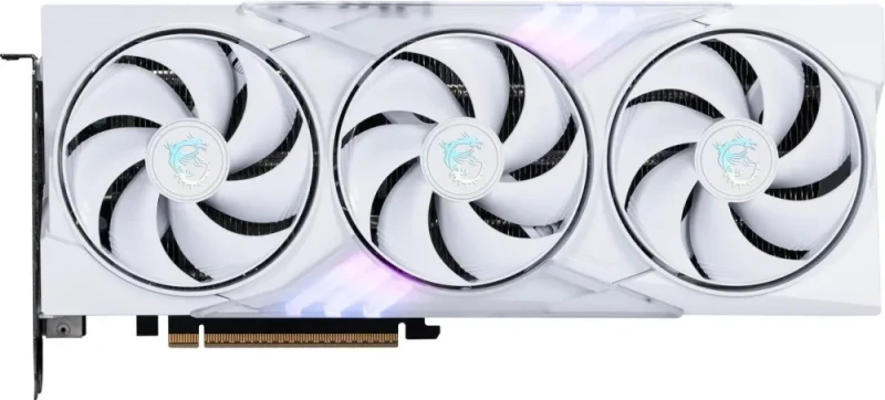 MSI Gaming GeForce RTX 5060 Ti 8GB GDDR7 PCI Express 5.0 x 16 (use x8) Graphics Card RTX 5060 Ti 8G GAMING TRIO OC WHITE - Featured Image