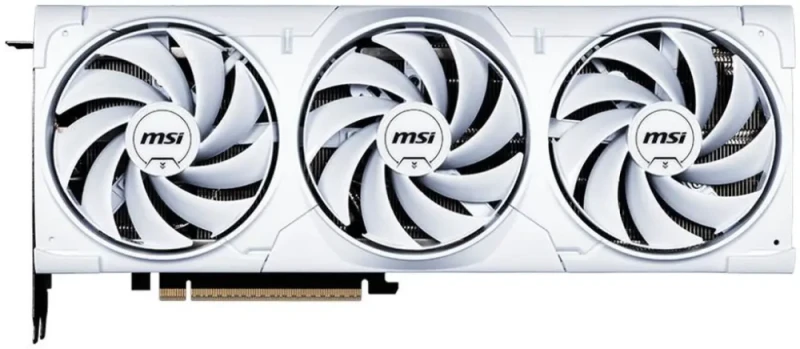 MSI Ventus GeForce RTX 5080 16GB GDDR7 PCI Express 5.0 Graphics Card RTX 5080 16G VENTUS 3X OC WHITE - Featured Image