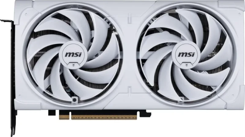 MSI Ventus GeForce RTX 5070 12GB GDDR7 PCI Express 5.0 Graphics Card RTX 5070 12G VENTUS 2X OC WHITE - Featured Image