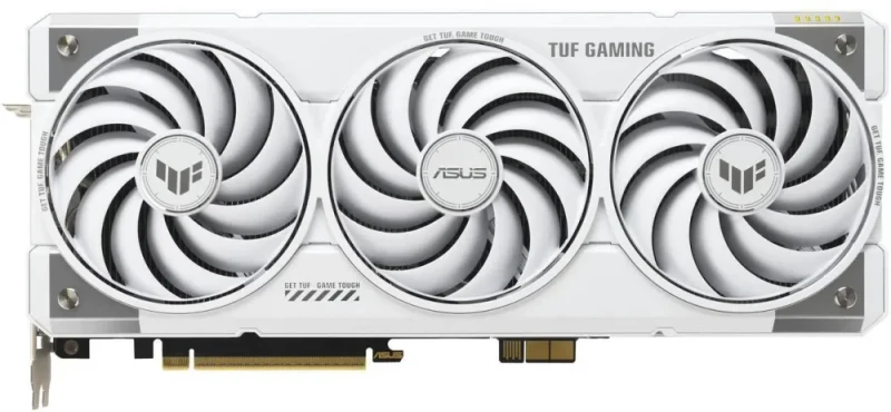 ASUS TUF Gaming BTF White Edition with Detachable GC-HPWR Adapter GeForce RTX 5070 Ti 16GB GDDR7 PCI Express 5.0 x16 ATX Graphics Cards TUF-RTX5070TI-O16G-BTF-WHITE - Featured Image