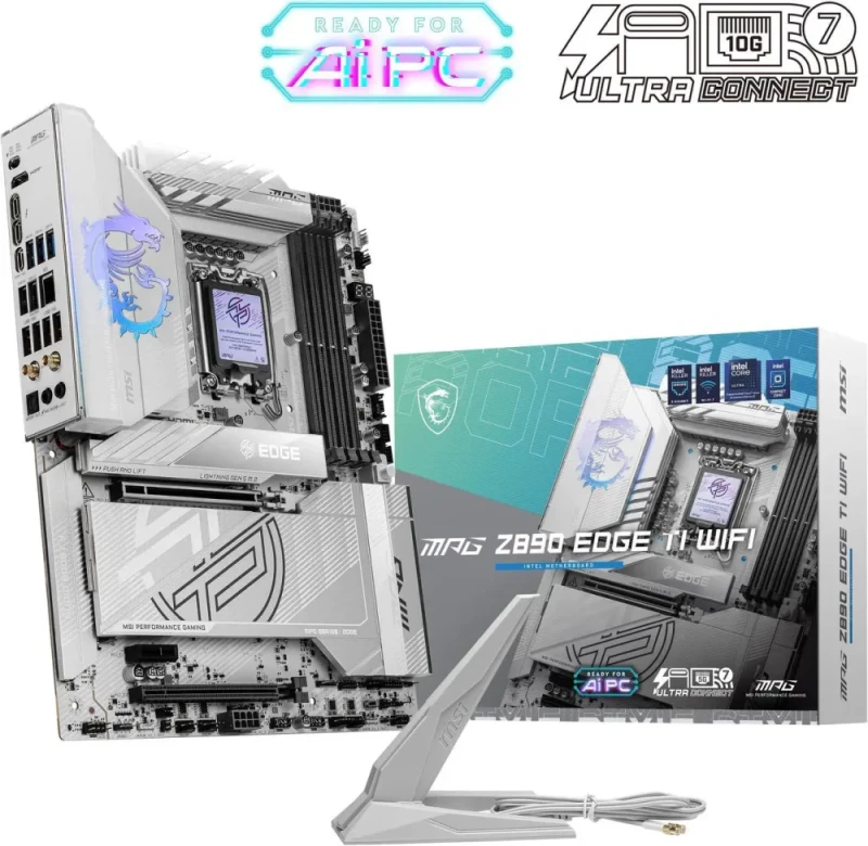 MSI MPG Z890 EDGE TI WIFI7 GAMING MOTHERBOARD - Featured Image