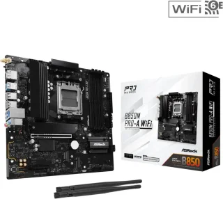 ASRock B850M PRO-A WIFI AM5 AMD B850 Micro ATX Motherboard
