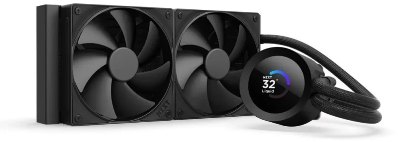 NZXT KRAKEN PLUS 240 MM AIO LIQUID COOLER WITH 1.54" LCD & STATIC PRESSURE FANS - Featured Image
