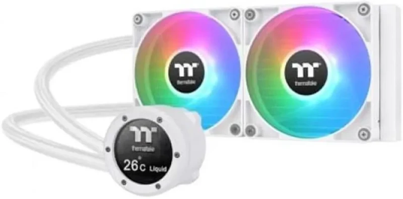 Thermaltake TH240 V2 Ultra ARGB Snow CL-W404-PL12SW-A Liquid / Water Cooling - Supports Intel LGA 1851/1700 and AMD AM5/AM4 - Featured Image