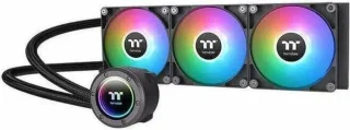 Thermaltake TH420 ARGB Sync V2 CPU Liquid Cooler/AlO Liquid Cooling/Fan 140mm*3/PWM 500~2000 RPM/Mirror Waterblock/MB ARGB Sync Control, CL-W376-PL14SW-A