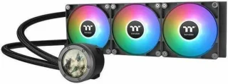 Thermaltake TH360 V2 Ultra ARGB Sync/AlO Liquid Cooler/ARGB Fan 120*3/PWM 500~1500rpm/Water Block 2.1" LCD/Black, CL-W384-PL12SW-A - Supports Intel LGA 1851/1700 and AMD AM5/AM4