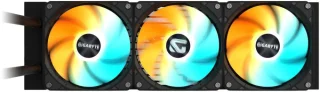 GIGABYTE GAMING 360 liquid CPU Cooler, 360mm Radiator with 3x 120mm low noise ARGB Fans, compatible with Intel LGA 1851, 1700, 115X, 1200, and AMD AM5, AM4 (GP-GIGABYTE GME 360)