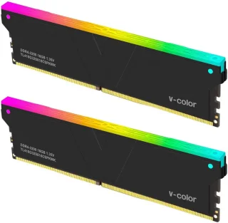 V-Color 32GB (2 x 16GB) DDR4 3200 (PC4 25600) Desktop memory Model TL416G32S816CSPKWK