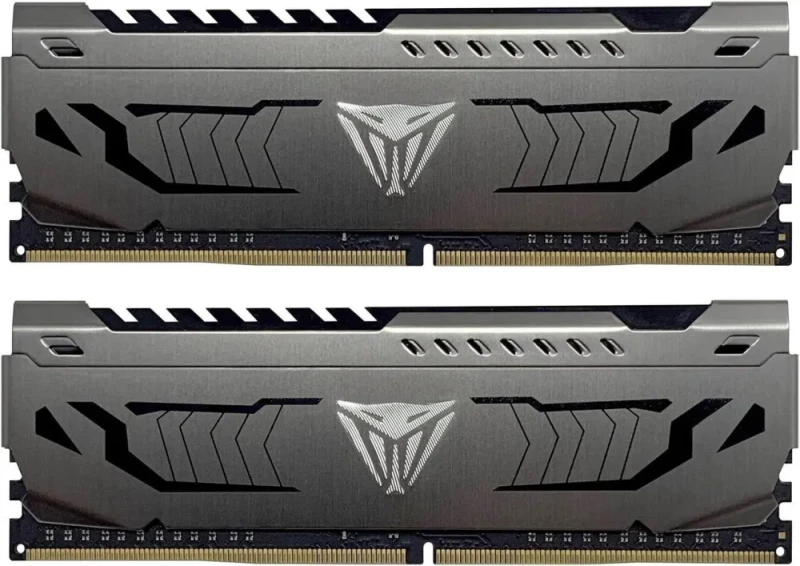 Patriot Viper Steel 32GB (2 x 16GB) 288-Pin PC RAM DDR4 3600 (PC4 28800) Desktop Memory Model PVS432G360C8K - Featured Image