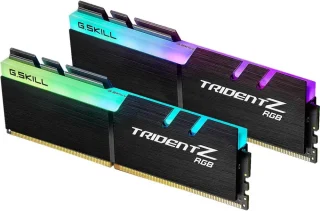 G.SKILL TridentZ RGB Series 32GB (2 x 16GB) 288-Pin PC RAM DDR4 3600 (PC4 28800) Desktop Memory Model F4-3600C16D-32GTZRC