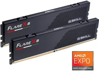G.SKILL Flare X5 128GB (2 x 64GB) 288-Pin PC RAM DDR5 6000 (PC5 48000) Desktop Memory Model F5-6000J3444F64GX2-FX5
