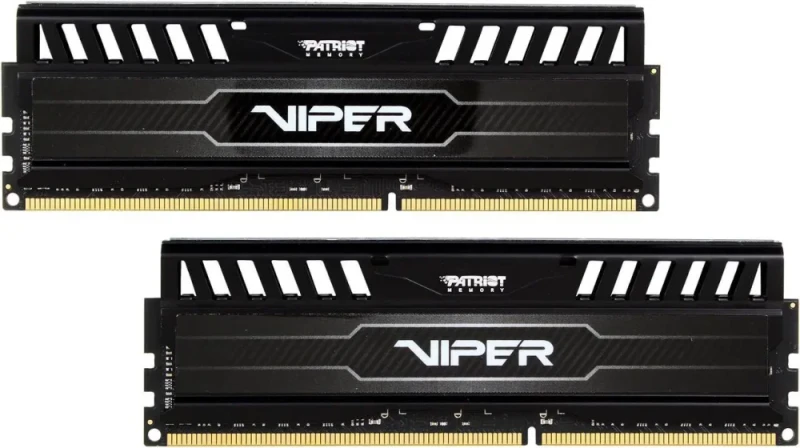 Patriot Viper 3 16GB (2 x 8GB) 240-Pin PC RAM DDR3 1600 (PC3 12800) Desktop Memory Model PV316G160C9K - Featured Image