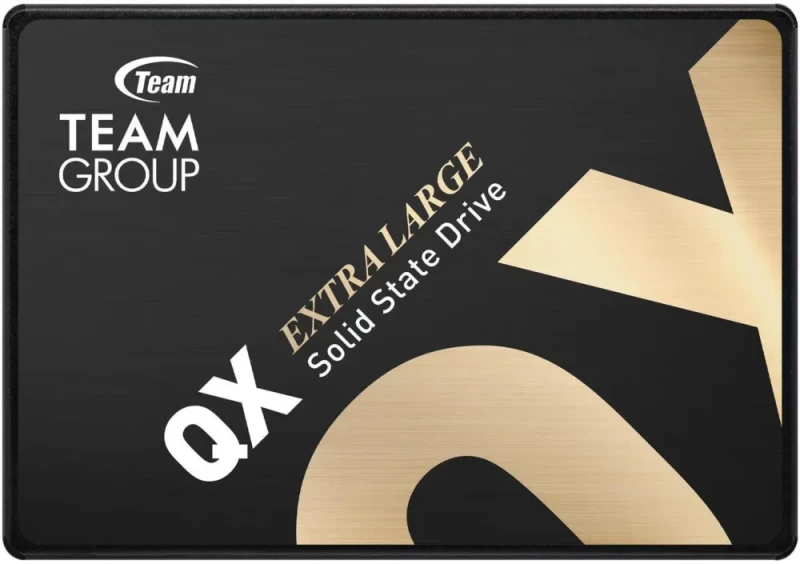 Team Group QX 2.5" 1TB SATA III 3D NAND Internal Solid State Drive (SSD), Speed up to 560MB/s, Laptop & PC Desktop compatible (T253X7001T0C101) - Featured Image