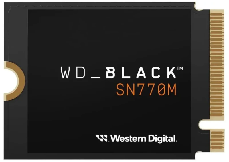 WD_BLACK 2TB SN770M M.2 2230 NVMe SSD for Handheld Gaming Devices, Speeds up to 5,150MB/s, TLC 3D NAND, Great for Steam Deck and Microsoft Surface -  WDBDNH0020BBK-WRSN - Featured Image