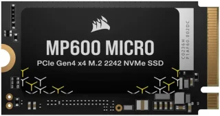Corsair MP600 MICRO M.2 2242 key M, single sided 1TB PCIe Gen 4.0 x4 3D NAND TLC CSSD-F1000GBMP600MCR2