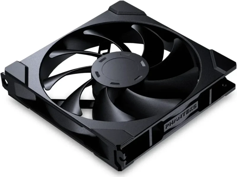 Phanteks M25-140 Gen2, Daisy Chain Unified Fan frame, 140mm PWM High Performance Cooling Fan, Black - Featured Image