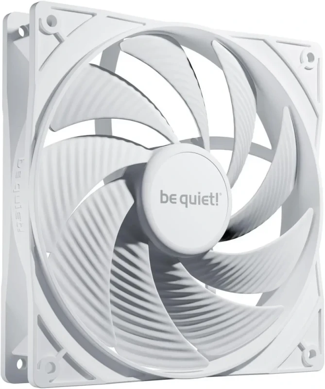 be quiet! Pure Wings 3 140mm Quiet PWM High-Speed Case Fan | White Fan | Speed-regulating Closed Loop Motor| Extraordinary Air Pressure | BL113 - Featured Image