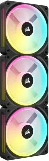 CORSAIR QX RGB Series, iCUE LINK QX120 RGB, 120mm Magnetic Dome RGB Fan, Starter Kit