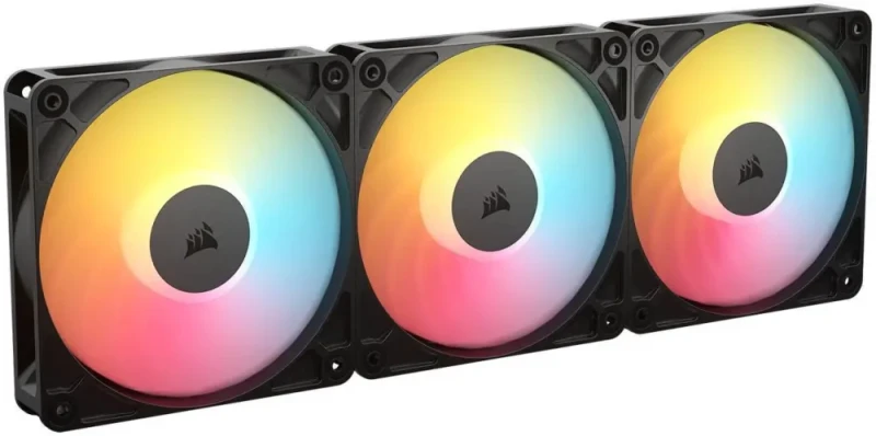 CORSAIR RS120-R ARGB 120mm PWM Reverse Fans Triple Pack – Reverse Fan  Blade – Eight Vibrant RGB LEDs – Magnetic Dome Bearing – Daisy-Chain 4-Pin  PWM and +5V ARGB Connections - Featured Image