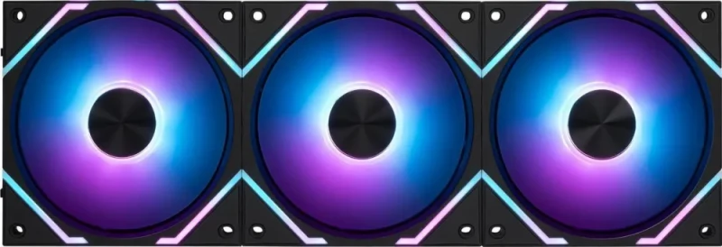MSI MPG EZ120 ARGB-3B Fan - 120mm ARGB Fan, Patented Magnetic Connector Block, Daisy-Chain Connection, Fluid Dynamic Bearing + Extra nut Fixing, Fan hub, Mystic Light & Cooling Wizard Support, 3 Packs - Featured Image
