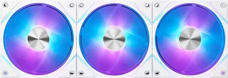 MSI MPG EZ120 ARGB WHITE-3W Fan - 120mm ARGB Fan, Patented Magnetic Connector Block, Daisy-Chain Connection, Fluid Dynamic Bearing + Extra nut Fixing, Fan hub, Mystic Light & Cooling Wizard Support, - Featured Image