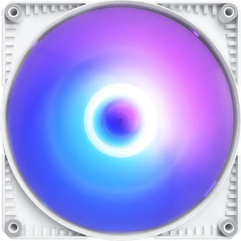 Phanteks SK140 DRGB PWM FAN 3Pack - 3x 140mm fan, High Airflow Nine-blade Design, DRGB Lighting, Rubber Dampening Washers - White - Featured Image