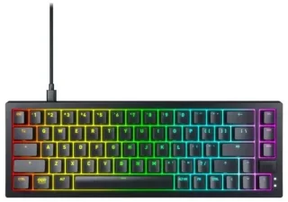 Cherry XTRFY K5V2 Compact Gaming Keyboard - Black  CX-K5V2-RGB-CPT-BLACK-R-US
