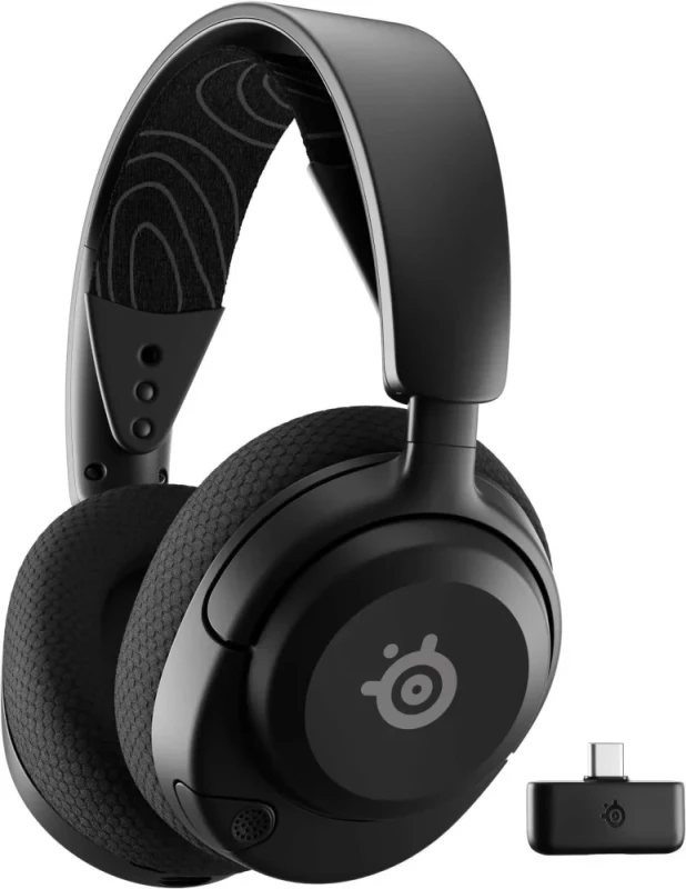 SteelSeries Arctis Nova 5 Wireless Multi-System Gaming Headset — Neodymium Magnetic Drivers — 100+ Audio Presets — 60 HR Battery — 2.4GHz or BT — ClearCast Gen2.X Mic — PC, PS5, PS4, Switch, Mobile - Featured Image