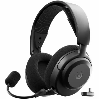 SteelSeries Arctis Nova 3P Wireless Multi-Platform Gaming Headset - Mobile App Control, 40 HR Battery, Neodymium Magnetic Drivers, 2.4GHz/Bluetooth, PS5, PS4, PC, Switch, Mobile - Lavender
