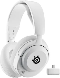 SteelSeries Arctis Nova 5 Wireless Gaming Headset for PC, PS5, PS4, mobile and Switch - White