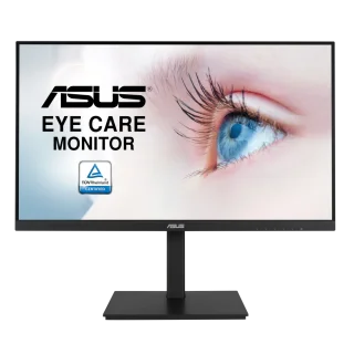ASUS VA27DQSB 27" Full HD IPS Monitor - 75Hz, 5ms, Adaptive-Sync, HDMI/DP/VGA, USB Hub, Height Adjustable, Pivot, Swivel, Tilt, Eye Care, Speakers