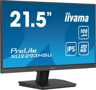 iiyama ProLite XU2293HSU-B7 22" Full HD IPS Monitor - 100Hz, 4ms, FreeSync, HDMI/DP/USB-C (Power Delivery), Height Adjustable Stand, Speakers