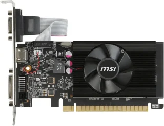 MSI GeForce GT 710 2GB DDR3 PCI Express 2.0 Low Profile Graphics Card GT 710 2GD3 LP