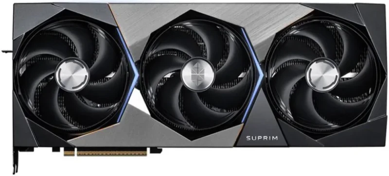 MSI Suprim GeForce RTX 5080 16GB GDDR7 PCI Express 5.0 Graphics Card RTX 5080 16G SUPRIM SOC - Featured Image