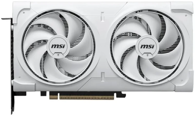 MSI Ventus GeForce RTX 5060 Ti 16GB GDDR7 PCI Express 5.0 x16 (use x8) Graphics Card (RTX 5060 Ti 16G VENTUS 2X OC WHITE PLUS) - Featured Image