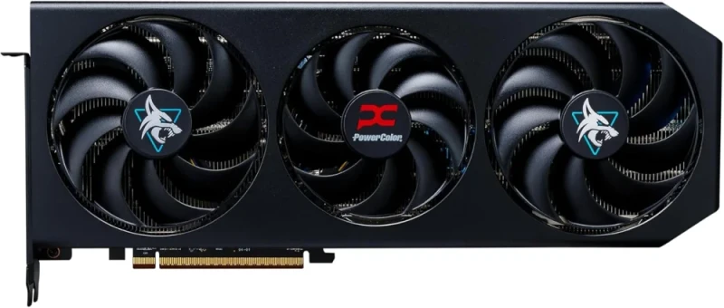 PowerColor Hellhound AMD Radeon RX 9070 XT 16GB GDDR6 - Triple-Fan RDNA 4 GPU, Dual BIOS, 3010 MHz Boost - High-Performance 1440p/4K Gaming & Ray Tracing - Featured Image