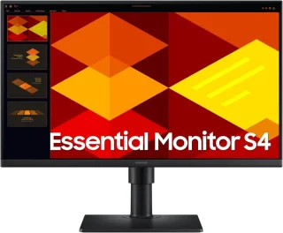 Samsung S27D402GAU 27" WQHD 2560x1440 IPS Office Monitor - 100Hz Refresh Rate, 4ms Response Time, Eye Saver Mode, Flicker-Free, Borderless Design, HDMI DisplayPort