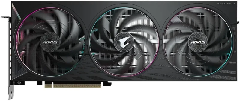 GIGABYTE AORUS GeForce RTX 5060 Elite 8GB GDDR7 128-Bit PCI Express 5.0 Blackwell Overclocked Triple Fan Graphics Card with WINDFORCE Hawk Fans RGB Halo Dual BIOS Up to 2722MHz Boost Clock - GV-N5060AORUS E-8GD - Featured Image