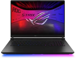 ASUS ROG Strix Scar 18 G835LW-XS97 18" 240Hz QHD+ Mini-LED Gaming Laptop - Intel Core Ultra 9 275HX, GeForce RTX 5080 16GB, 32GB DDR5 RAM, 2TB PCIe SSD, Wi-Fi 7, RGB Keyboard, Windows 11 Pro - Eclipse Gray