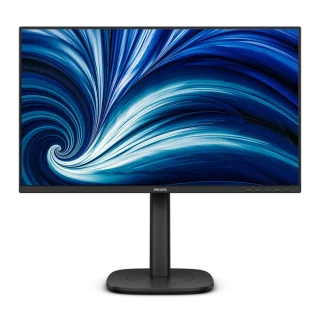 Philips 24B2N3200 23.8" Full HD 1920x1080 IPS Business Monitor - 120Hz Refresh Rate, Adaptive-Sync, HDMI VGA, Three-Sided Frameless Design, Flicker-Free, Low Blue Light, VESA Mountable, Tilt Adjustable Stand