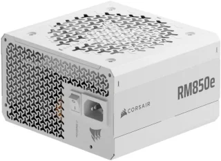 CORSAIR RM850e (2025) 850W Fully Modular Low-Noise Power Supply - ATX 3.1 & PCIe 5.1 Compliant, Cybenetics Gold, 105°C Japanese Capacitors, Native 12V-2x6 Cable, Modern Standby Mode - Black