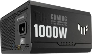 ASUS TUF Gaming 1000W Fully Modular Power Supply - 80 PLUS Gold Certified, ATX 3.0 Compatible, Military-Grade Components, Dual Ball Bearing Axial-Tech Fan, PCB Coating, Low-Noise Operation - Black