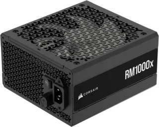 CORSAIR RMx Series RM1000x 1000W Fully Modular Power Supply - 80 PLUS Gold, Cybenetics Gold, ATX 3.1 & PCIe 5.1 Ready, Native 12V-2x6 Cable, 105°C Japanese Capacitors, Low-Noise Fan - Black