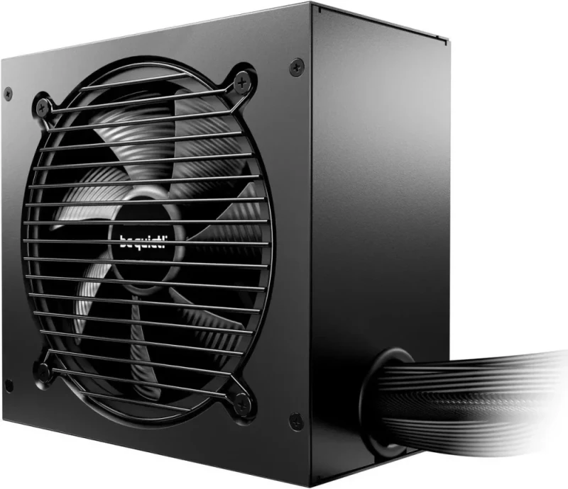 be quiet! Pure Power 12 750W Non-Modular Power Supply - 80 PLUS Gold Certified, ATX 3.0/3.1 Compatible, Exceptionally Quiet 120mm Fan, Rifle Bearing, LLC Topology - Black - Featured Image