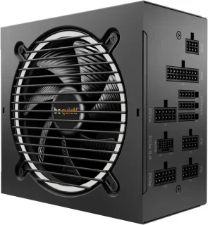 be quiet! Pure Power 12 M 1200W Fully Modular Power Supply - 80 PLUS Gold, ATX 3.0 & PCIe 5.0 Ready, Exceptionally Quiet 135mm Fan, Rifle Bearing, LLC Topology, Modular Cables - Black